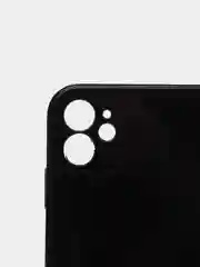 Черный чехол для iPhone 7 8 Plus XR X XS 11 12 13 Pro Max mini с защитой камеры айфон про макс