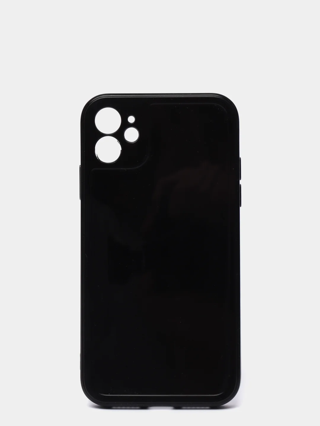 Черный чехол для iPhone 7 8 Plus XR X XS 11 12 13 Pro Max mini с защитой камеры айфон про макс