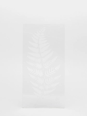 Трафарет пластиковый Luxart Template "Папоротник" 3, TR82, 30 х 15 см, толщина 1,5-2 мм