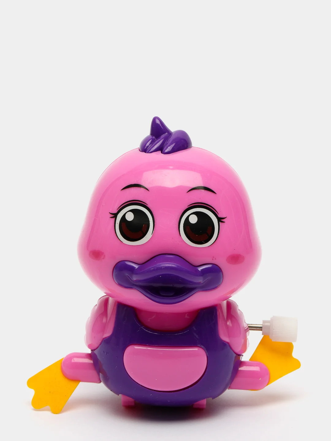 Фуксия заводная игрушка "Утенок", цвет микс