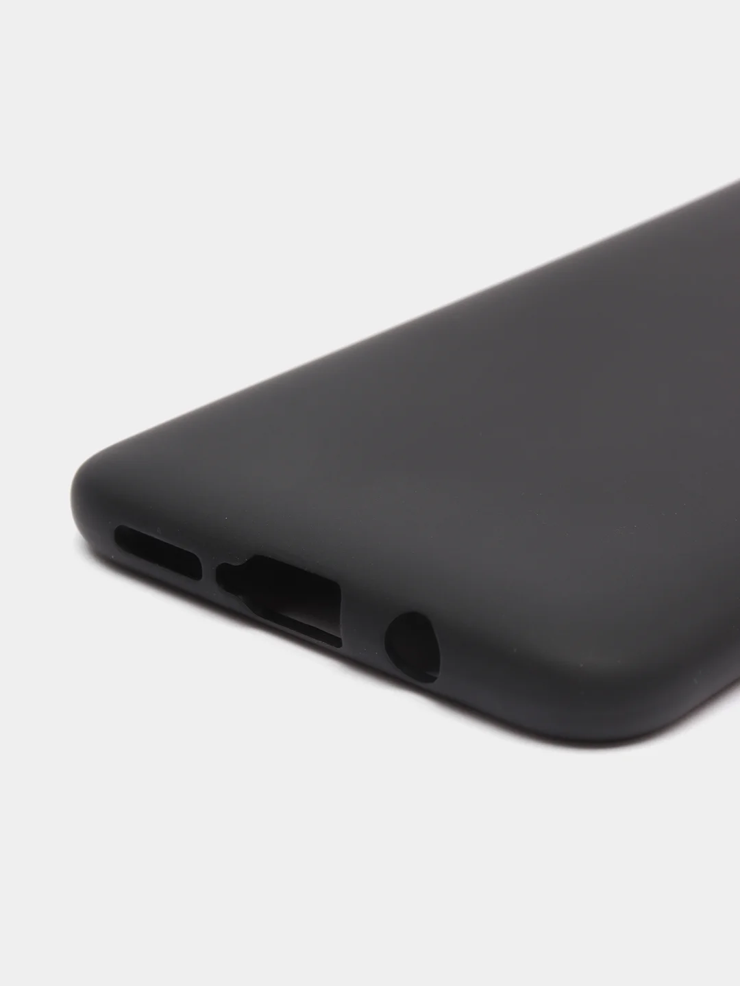Черный чехол для Xiaomi Redmi 10X 5G, 10X PRO 5G силиконовый цветной матовый