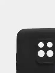 Черный чехол для Xiaomi Redmi 10X 5G, 10X PRO 5G силиконовый цветной матовый