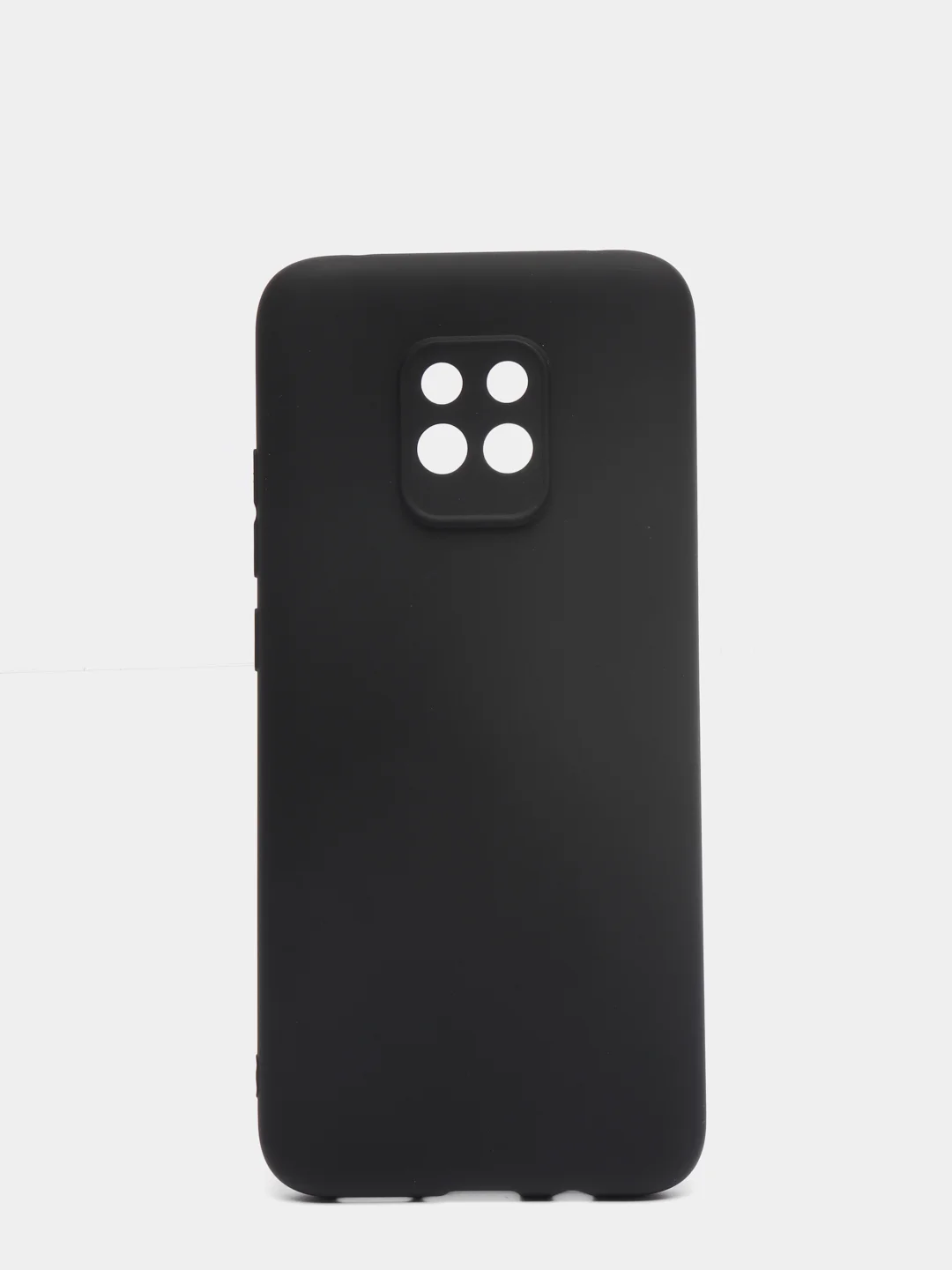 Черный чехол для Xiaomi Redmi 10X 5G, 10X PRO 5G силиконовый цветной матовый