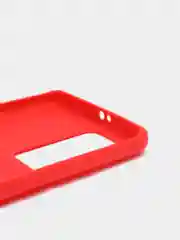 Красный чехол для Huawei P40 PRO силиконовый цветной матовый