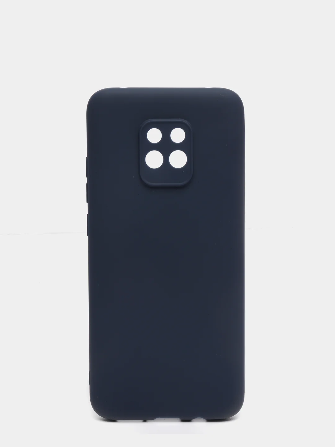 Темно-синий чехол для Xiaomi Redmi 10X 5G, 10X PRO 5G силиконовый цветной матовый