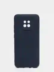 Темно-синий чехол для Xiaomi Redmi 10X 5G, 10X PRO 5G силиконовый цветной матовый