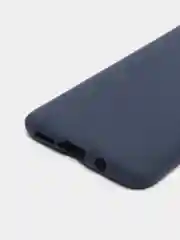 Темно-синий чехол для Xiaomi Redmi 10X 5G, 10X PRO 5G силиконовый цветной матовый