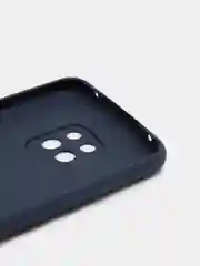 Темно-синий чехол для Xiaomi Redmi 10X 5G, 10X PRO 5G силиконовый цветной матовый