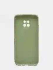 Зелёный хаки чехол для Xiaomi Redmi 10X 5G, 10X PRO 5G силиконовый цветной матовый