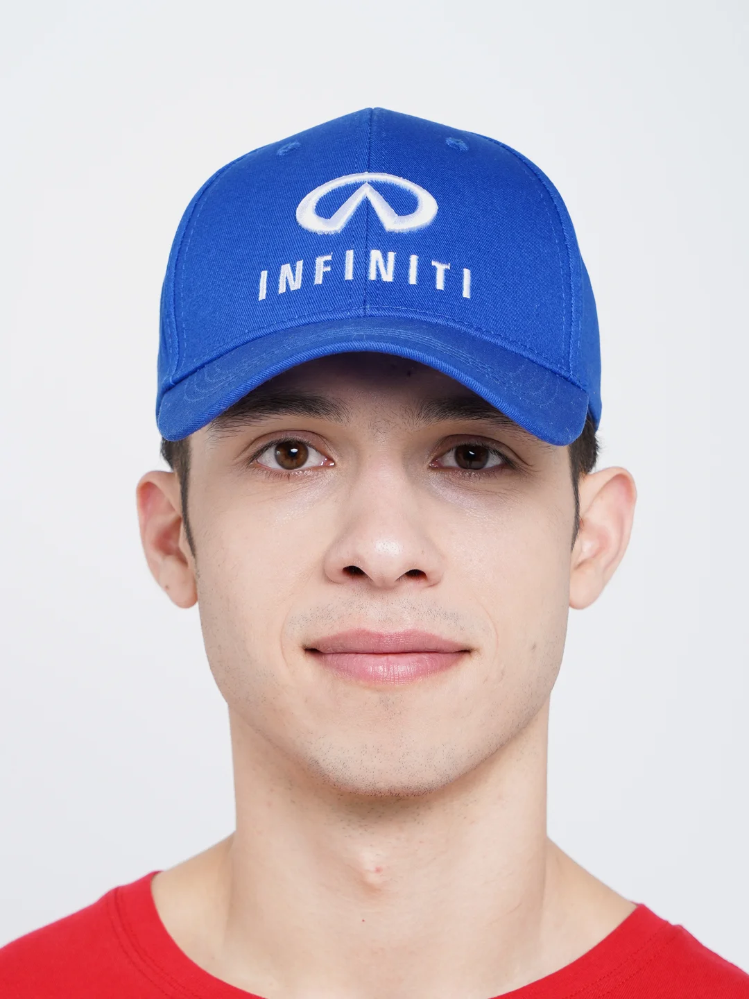 Синий бейсболка унисекс с вышивкой Infiniti, разные цвета