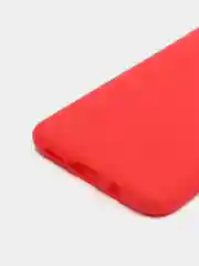 Красный чехол для Xiaomi Redmi 10X 5G, 10X PRO 5G силиконовый цветной матовый