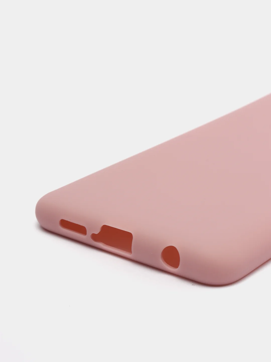 Розовый чехол для Xiaomi POCO X3, X3 PRO, X3 NFC силиконовый цветной матовый