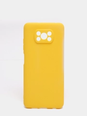 Чехол для Xiaomi POCO X3, X3 PRO, X3 NFC силиконовый цветной матовый