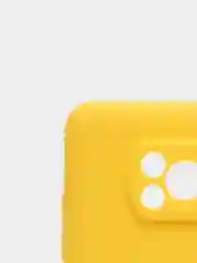Желтый чехол для Xiaomi POCO X3, X3 PRO, X3 NFC силиконовый цветной матовый