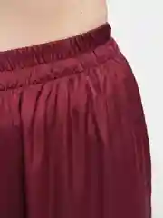 Багровый пижама женская, со штанами, бордовая
