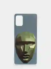 Хаки чехол Samsung Galaxy A51, Самсунг Галакси А51 с рисунком Игра в кальмара