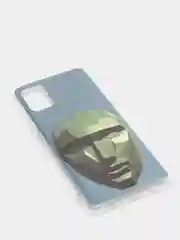 Хаки чехол Samsung Galaxy A51, Самсунг Галакси А51 с рисунком Игра в кальмара