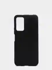 Черный чехол для Honor X10, X10 5G силиконовый цветной матовый, накладка