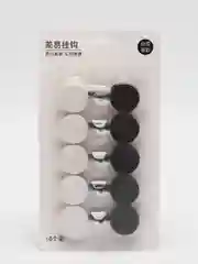 Черный крючки, 10 штук