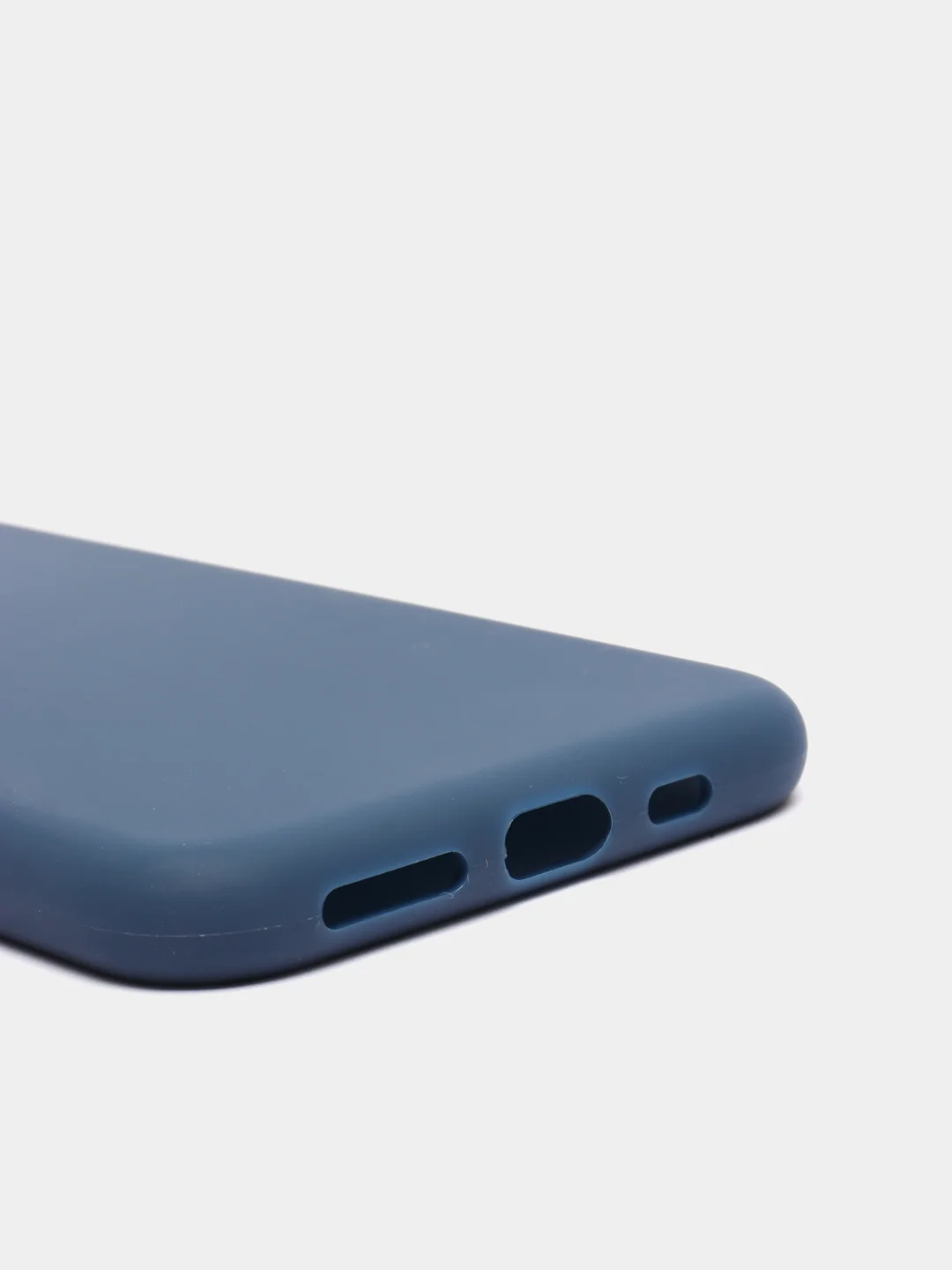 Темно-синий чехол для Apple iPhone 11 Pro силиконовый, матовый, однотонный