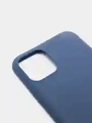 Темно-синий чехол для Apple iPhone 11 Pro силиконовый, матовый, однотонный