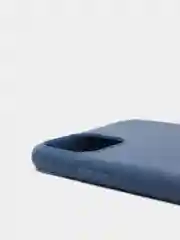Темно-синий чехол для Apple iPhone 11 Pro силиконовый, матовый, однотонный