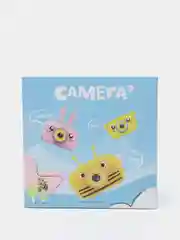 Розовый детский цифровой фотоаппарат с ушками ZOO kids fun camera