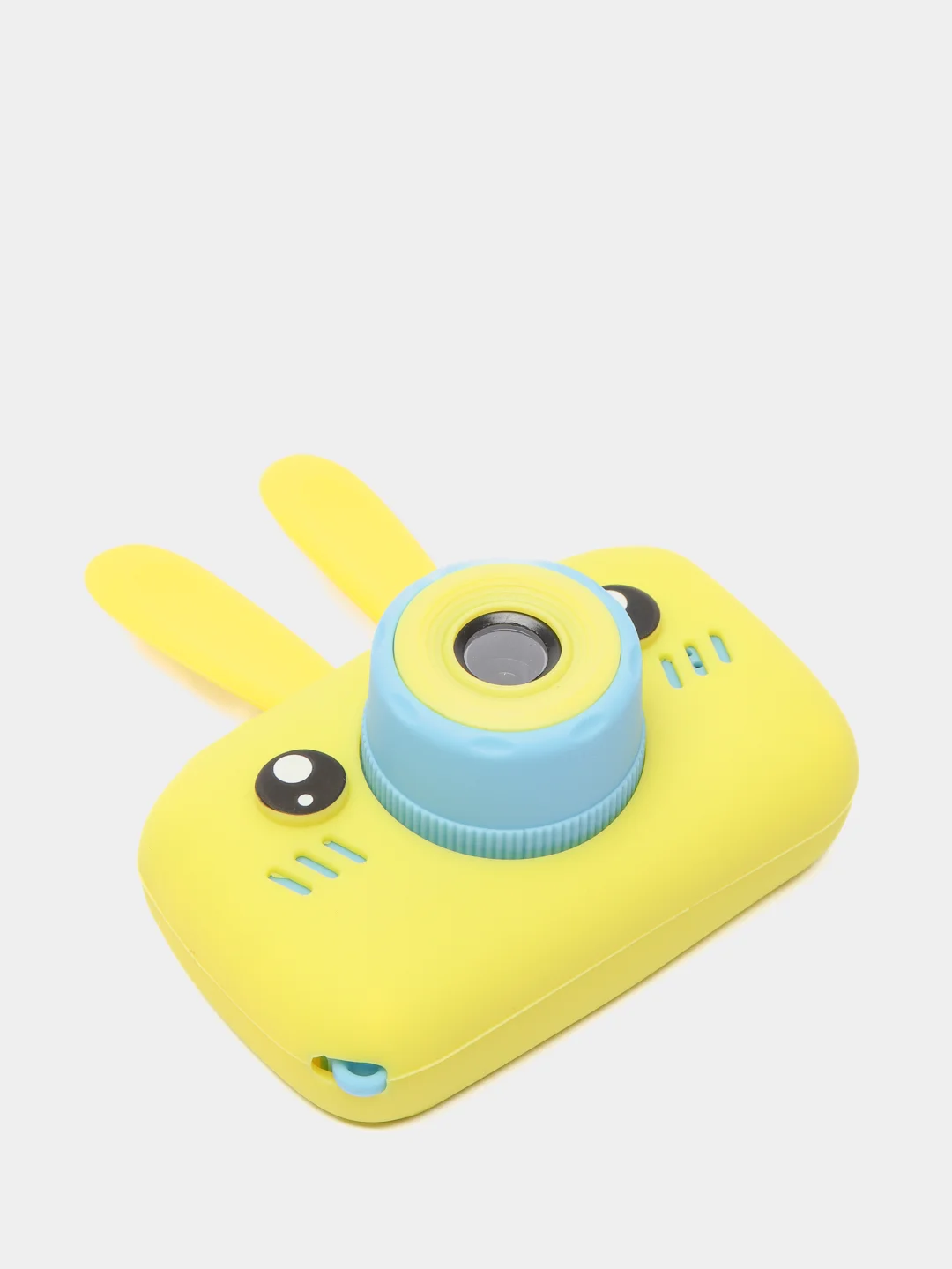 Синий детский цифровой фотоаппарат с ушками ZOO kids fun camera