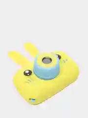 Синий детский цифровой фотоаппарат с ушками ZOO kids fun camera