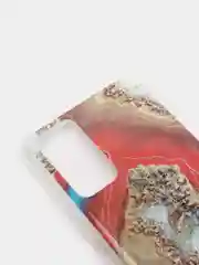 Красный чехол HUAWEI Honor 10X Lite, Хуавей Хонор 10Х Лайт, силиконовый, с мраморным рисунком