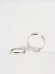 Серебряный парные кольца, 2 штуки