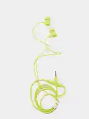 Салатовый наушники проводные Kin 801 Earphone