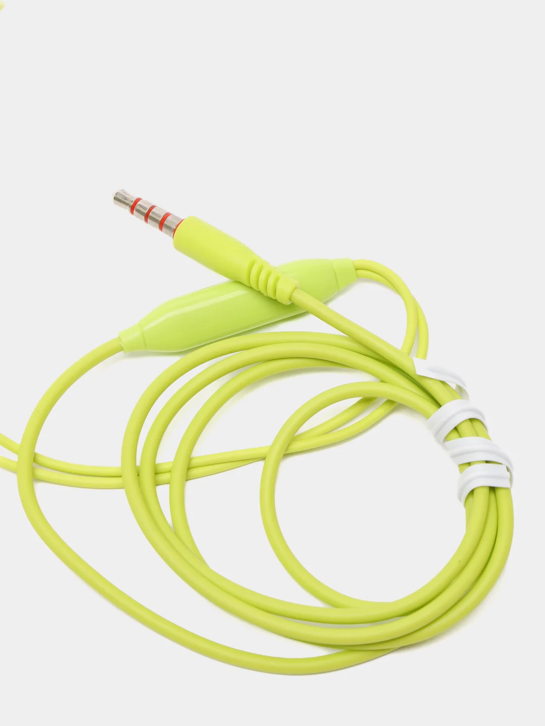 Салатовый наушники проводные Kin 801 Earphone