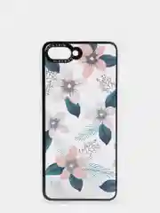 Тёмно-бирюзовый чехол Huawei Honor 10, Хуавей Хонор 10 прозрачный с рисунком