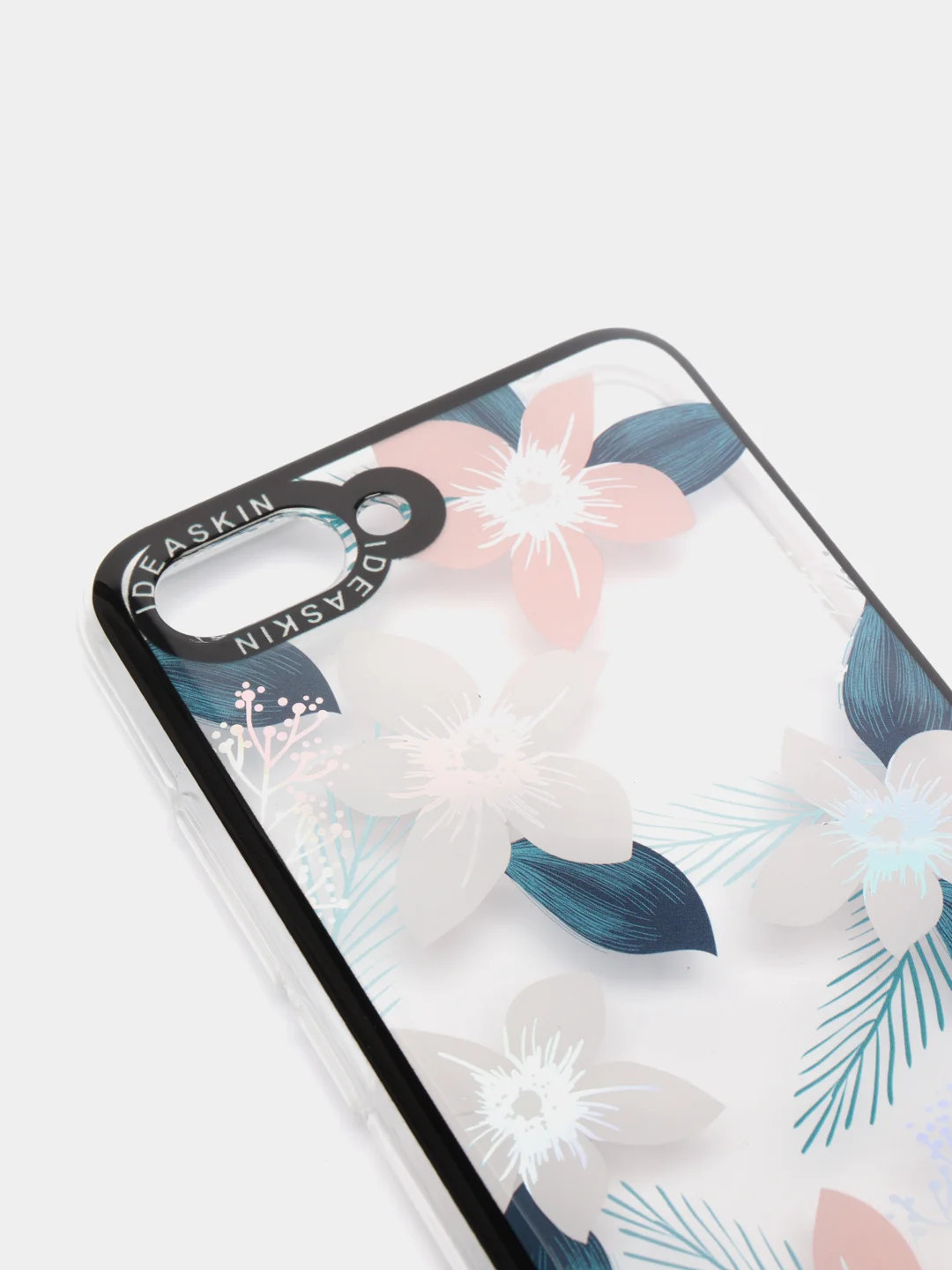 Тёмно-бирюзовый чехол Huawei Honor 10, Хуавей Хонор 10 прозрачный с рисунком