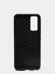 Черный чехол Huawei Honor 30 / Honor 30 Premium, Хуавей Хонор 30 (Премиум), плетеный силиконовый