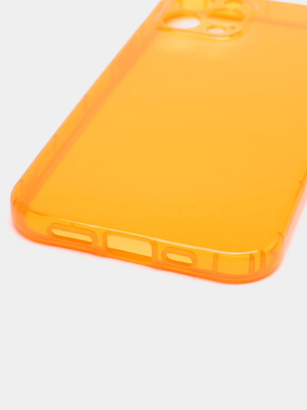 Оранжевый чехол для iPhone 11, 12, 13, 7, 8, SE 2020, Plus, X, XS, XR, Max, Pro, mini, прозрачный