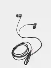 Черный наушники проводные Kin 801 Earphone