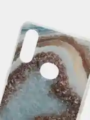 Бежевый меланж чехол Samsung Galaxy A10s, Самсунг Галакси А10с силиконовый с мраморным рисунком