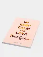 Ежедневник в тонкой обложке Keep calm and love, А5, 80 листов