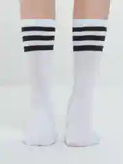 Белый гольфики женские молодежные