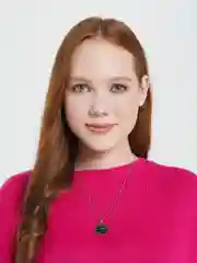 Белый цепочка на шею "лезвие", "геометрия", "хип-хоп"