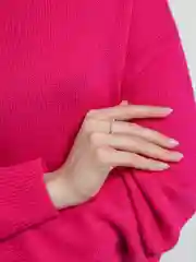 Кольцо из цветного бисера