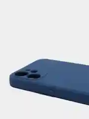 Темно-синий чехол iPhone 11 13 12 Pro Mini силиконовый ( Айфон Про Мини )