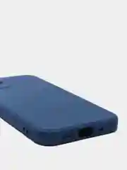 Темно-синий чехол iPhone 11 13 12 Pro Mini силиконовый ( Айфон Про Мини )