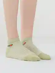 Зелёный хаки женские носки с рыбками
