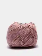 Пудровый пряжа YarnArt Baby Cotton, хлопок, акрил, 50 г, 165 м