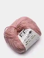 Пудровый пряжа YarnArt Baby Cotton, хлопок, акрил, 50 г, 165 м