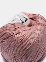 Пудровый пряжа YarnArt Baby Cotton, хлопок, акрил, 50 г, 165 м