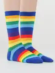 Индиго радужные носки